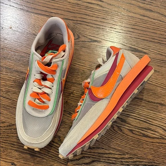 Nike | Shoes | Nike Ld Waffle Sacai Clot Kiss Of Death Net  display picture 2